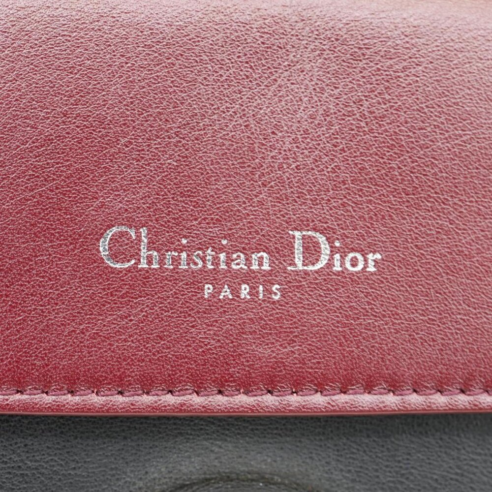 Christian Dior  Be Dior Flap Small Smooth Calfskin Leather Tote Bag Black - Picture 14 of 14